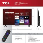 TCL 43 Pulgadas Smart TV Roku
